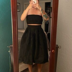 Fancy skirt and tube top